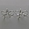 Support de boucle d'oreille 002 pour perle
