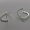 Support de boucle d'oreille 003 pour perle