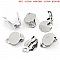 Supports Boucles d'oreilles Clips Plateau N&deg;01 x 1 Paire