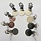 Supports Boucles d'oreilles Clips Plateau N&deg;01 2&eacute;me Choix x 5 Paires
