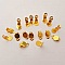 Supports Boucles d'oreilles Clips Plateau N&deg;04 2&eacute;me Choix x 10 Paires Dor&eacute;