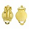 Supports Boucles d'oreilles Clips Plateau N&deg;04 x 5 Paires