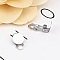Supports Boucles d'oreilles Clips Plateau N&deg;06 x 1 Paire