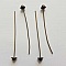 Tige / clou 54mm &agrave; t&ecirc;te boule fantaisie N&deg;02 bronze x 1 pi&egrave;ce