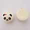 T&ecirc;te De Panda Fille N&deg;02 N&oelig;ud Orange Style Mousse