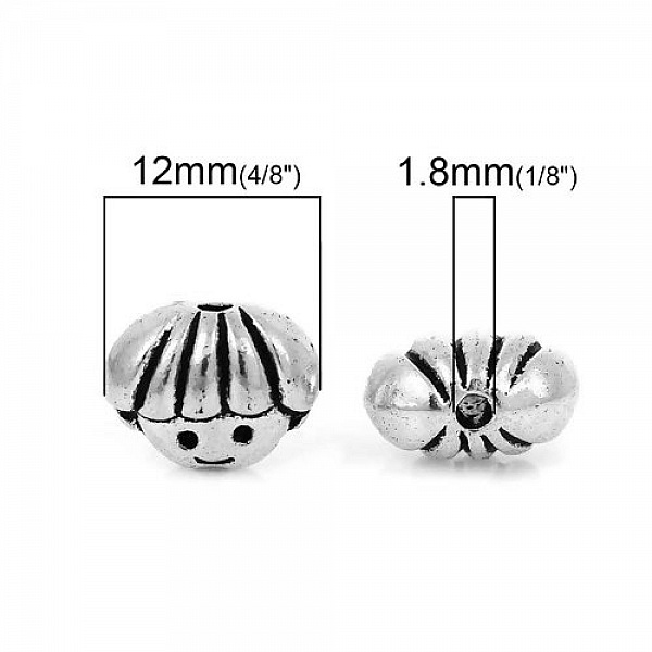 T&ecirc;te m&eacute;tal gar&ccedil;on 3d argent n&deg;01
