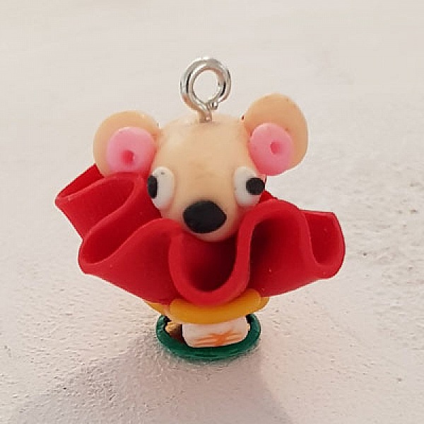 T&ecirc;tes Polym&egrave;re Souris N&deg;01