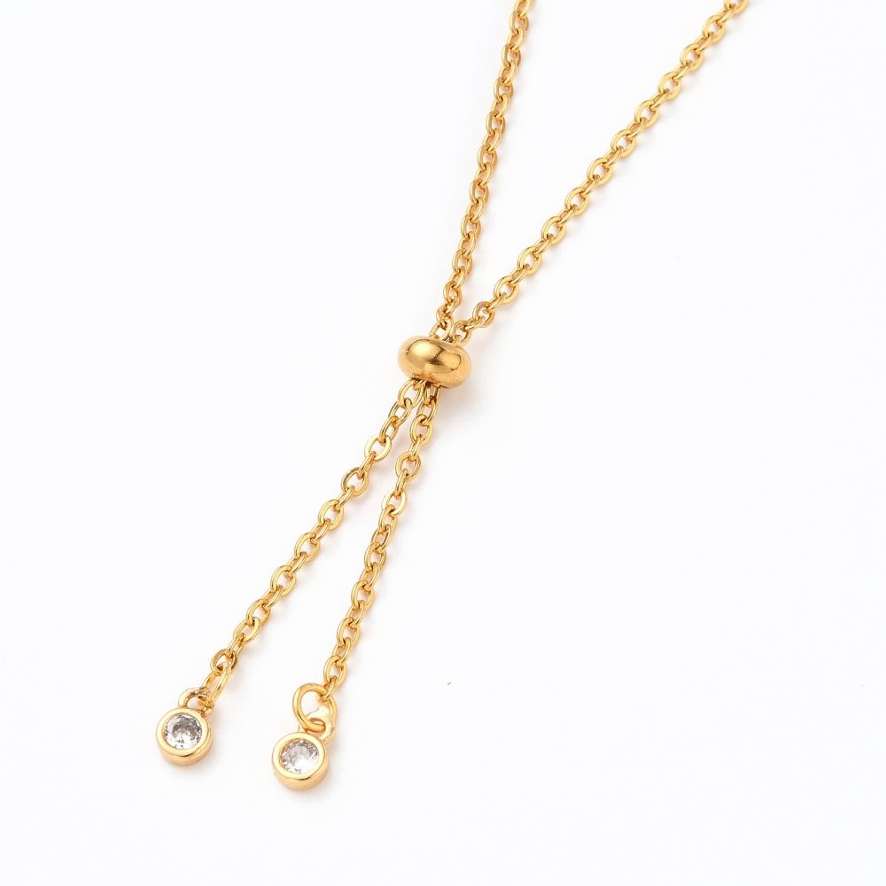 Bracelet Coulissant Acier Inoxydable Chaine N&deg;02