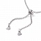 Bracelet Coulissant Acier Inoxydable Chaine Rolo N&deg;01