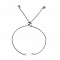 Bracelet Coulissant Acier Inoxydable Chaine Rolo N&deg;01