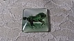 cabochon carr&eacute; en verre 30mm 025 