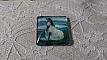 cabochon carr&eacute; en verre 30mm 024 