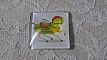 cabochon carr&eacute; en verre 30mm 004 