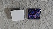cabochon carr&eacute; en verre 25mm 034 