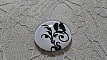 cabochon rond en verre 10mm oiseaux 022 