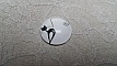 cabochon rond en verre 10mm chat 006 