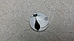 cabochon rond en verre 20mm chat 013 