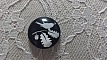cabochon rond en verre 20mm oiseaux 005 