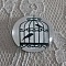 cabochon rond en verre 20mm oiseaux 002 