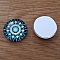 cabochon rond en verre 20mm divers 004