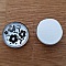 cabochon rond en verre 20mm divers 023