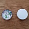 cabochon rond en verre 20mm divers 024