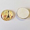 cabochon rond en verre 20mm divers 041