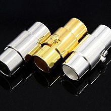50 Fermoirs aimant&eacute; 04 mm
