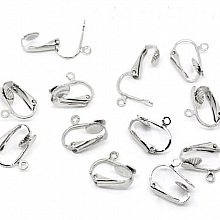 Support Boucle d'oreille Clip N&deg;03 x 10 Paires