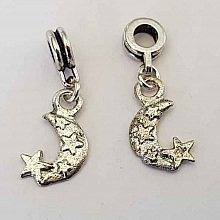 Breloque Lune N&deg;01 x 10