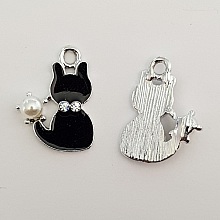 Breloque Chat N&deg;13 X 5 Pi&egrave;ces