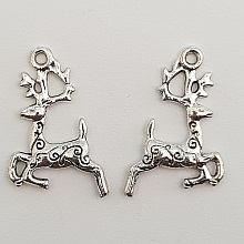 Breloque Cerf N&deg;01 x 2 Pi&egrave;ces