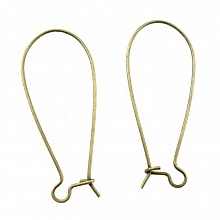 Support Boucle d'oreille Dormeuse 35mm N&deg;05 x 1 Paire