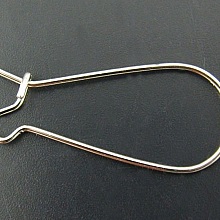 Support Boucle d'oreille Dormeuse 25mm N&deg;06 x 40 Paires