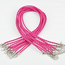 1 Cordon tress&eacute; N&deg;06 - Support Collier 3 mm de diam&egrave;tre