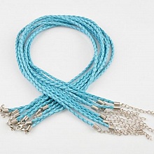 1 Cordon tress&eacute; N&deg;09 - Support Collier 3 mm de diam&egrave;tre