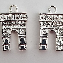 Breloque Arc de Triomphe x 1 pi&egrave;ce