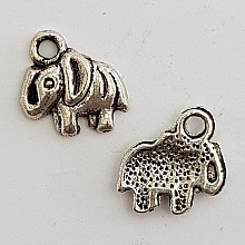 Breloque &Eacute;l&eacute;phant N&deg;01 x 2 pi&egrave;ces