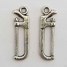 Breloque Outil Scie N&deg;01 Argent