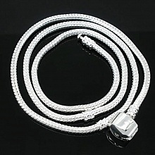 Collier 50cm Argent N&deg;01