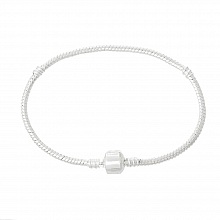 Bracelet Europ&eacute;en Clip 19cm fermoir Lisse