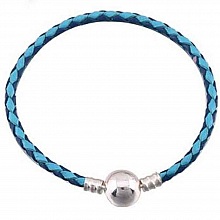 Bracelet Europ&eacute;en tress&eacute; Clip 01 21cm