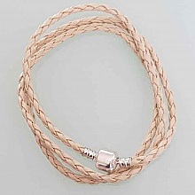 Collier tress&eacute; 58cm N&deg;01
