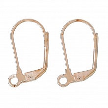 Support Boucle d'oreille Dormeuse N&deg;11 x 25 Paires