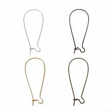 Support Boucle d'oreille Dormeuse 38mm N&deg;18 x 100 Paires