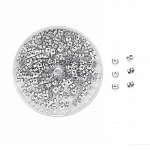 Lot de 200 embouts N&deg;04 (soit 100 paires) poussoir pour boucle d'oreille.