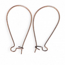 Support Boucle d'oreille Dormeuse 38mm N&deg;20 x 40 Paires