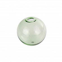 10 Boules en verre ronde de 12mm Vert &agrave; remplir