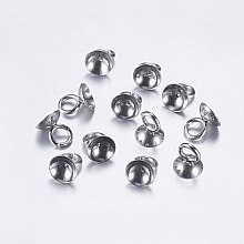 5 Coupelles pour Boules en verre ronde N&deg;01.