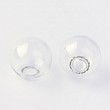 Boules en verre ronde de 16mm 50 pi&egrave;ces &agrave; remplir